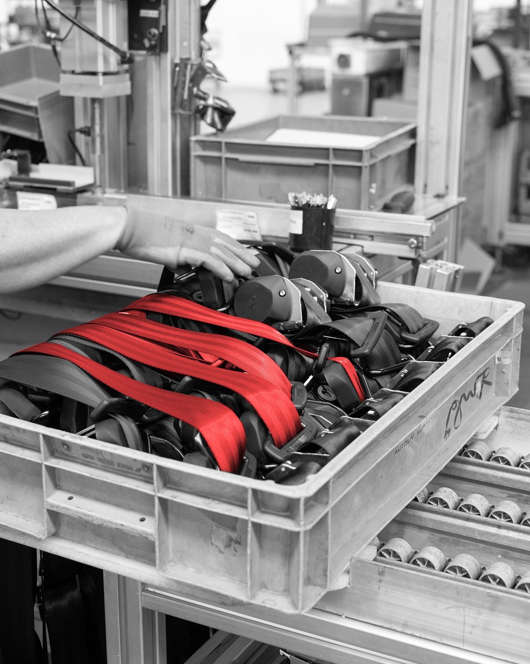 Empleado de GSB trabajando