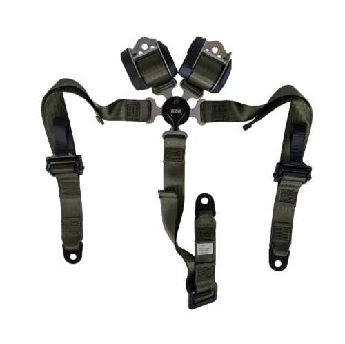 GSB OTAN safety military harness retractable. Military seat belt.