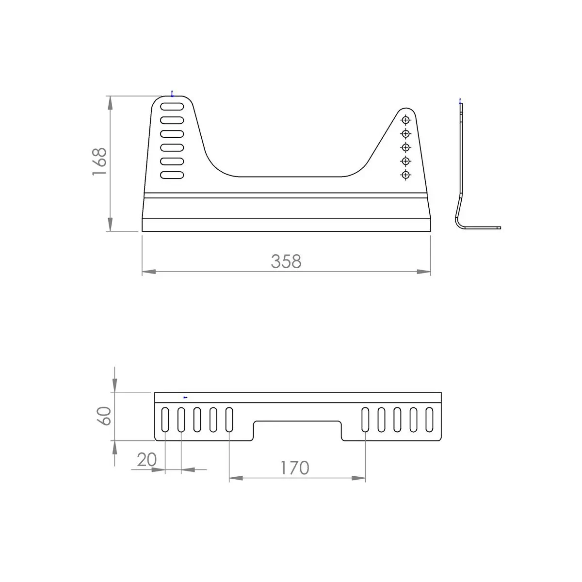 STEEL SIDE MOUNT LIGHTWEIGHT 3 STEEL SIDE MOUNT LIGHTWEIGHT - Image 2